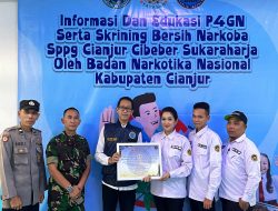 BNN Kabupaten Cianjur Gandeng SPPG Sukaraharja dalam Edukasi P4GN dan Skrining Bersih Narkoba
