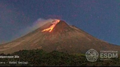 Denyut Magma Merapi: 170 Kali Guguran Lava Tegaskan Status Siaga Level III
