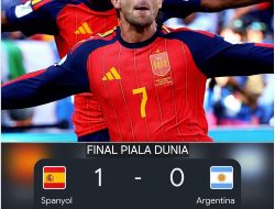 Spanyol Raja Dunia Baru! Tundukkan Argentina 1-0 di Final Piala Dunia FIFA 2026