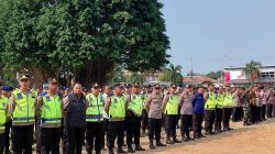 Jelang Kunjungan Presiden Prabowo Subianto, Ratusan Personel Gabungan Gelar Apel Siaga di Batang