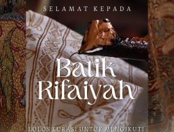 Menembus Panggung Nasional Batik Rifa’iyah Lolos Kurasi Karya Kreatif Indonesia (KKI)