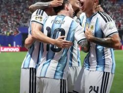 Hujan Gol dan Kartu! Argentina Bungkam Perlawanan Sengit Firaun Muda 3-2