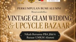 Wujudkan Pernikahan Impian Tanpa Biaya di “Vintage Glam Wedding & Upcycle Bazaar” Bandung!