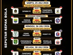 Perang Bintang Dimulai! Jadwal Lengkap Piala Presiden 2026 dan Catat Duel Panas Klub Lokal vs Mancanegara!