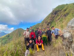 Gali Potensi Ekonomi dan Wisata Baru, PPK Ormawa BEM FE Untidar Petakan Jalur Pendakian Gunung Andong via Kudusan