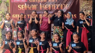 Semarak dan Penuh Semangat, Sanggar Tari Sekar Kencono Reban Sukses Gelar Ujian Tengah Semester
